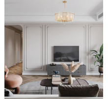 Люстра на штанге Arte Milano Sorrento 373309/8/350/570 GD
