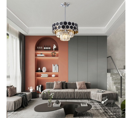 Потолочный светильник Arte Milano Sorrento 375009/3+2/300/380 CR