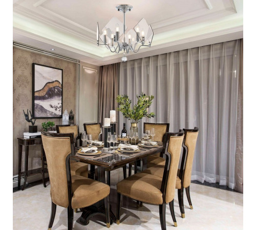 Люстра на штанге Arte Milano Sorrento 375309/6/400 CR Люстра на штанге Arte Milano Sorrento 375309/6/400 CR
