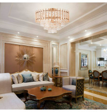 Потолочная люстра Arte Milano Sorrento 376109/7/30/490 GD