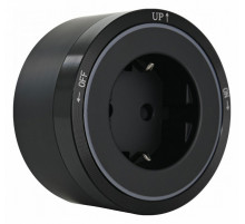 Трековая розетка Arte Milano Am-track-sockets 380066TS LED/ES Black