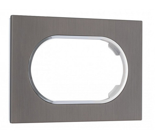 Рамка для двойной розетки Arte Milano 502.11-double.grey Рамка для двойной розетки Arte Milano 502.11-double.grey