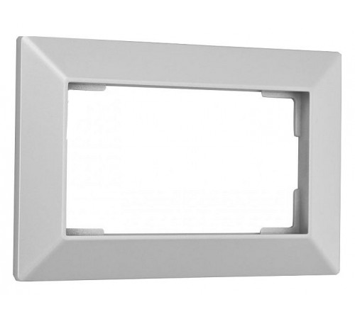 Рамка для двойной розетки Arte Milano 503.03-double.silver Рамка для двойной розетки Arte Milano 503.03-double.silver