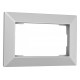 Рамка для двойной розетки Arte Milano 503.03-double.silver