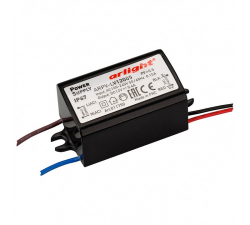 Блок питания Arlight ARPV-LV12005 (12V, 0.4A, 5W) 011750