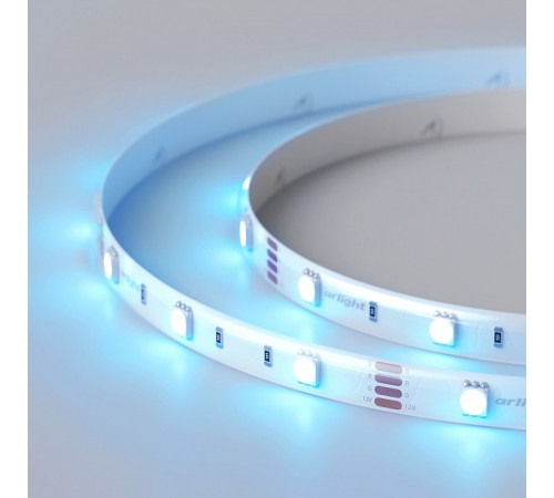 Светодиодная влагозащищенная лента Arlight 7,2W/m 30LED/m 5060 SMD разноцветный 5M 014619(2)