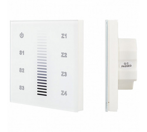 Панель Arlight Sens SR-2830A-RF-IN White (220V,Dim,4 зоны) 017858 Панель Arlight Sens SR-2830A-RF-IN White (220V,Dim,4 зоны) 017858