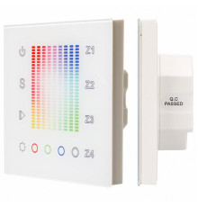 Панель Arlight Sens SR-2831AC-RF-IN White (220V,RGB,4зоны) 018202
