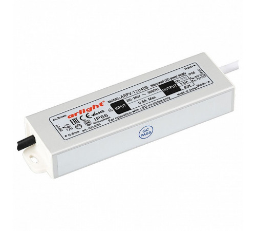 Блок питания Arlight ARPV-12040-B (12V, 3.3A, 40W) 020086 Блок питания Arlight ARPV-12040-B (12V, 3.3A, 40W) 020086