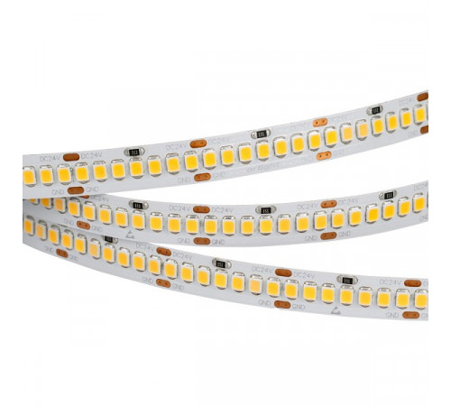 Светодиодная лента Arlight 17W/m 168LED/m 2835SMD теплый белый 5M 020392(2)