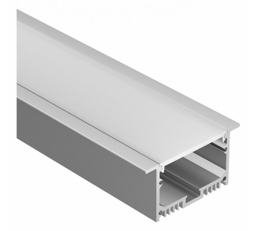 Профиль с экраном Arlight SL-LINIA62-F-2500 ANOD+OPAL 020470 Профиль с экраном Arlight SL-LINIA62-F-2500 ANOD+OPAL 020470