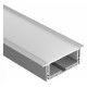 Профиль с экраном Arlight SL-LINIA88-F-2500 ANOD+OPAL 020471