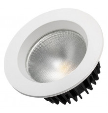 Встраиваемый светодиодный светильник Arlight LTD-105WH-Frost-9W Warm White 021067