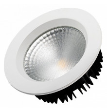 Встраиваемый светодиодный светильник Arlight LTD-145WH-Frost-16W Warm White 021068