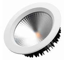 Встраиваемый светодиодный светильник Arlight LTD-187WH-Frost-21W Warm White 021069