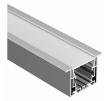 Профиль с экраном Arlight S2-LINIA55-F-2500 ANOD+OPAL 021176