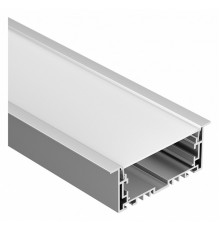 Алюминиевый профиль с экраном Arlight S2-Linia94-F-2500 Anod+Opal 021178(1)