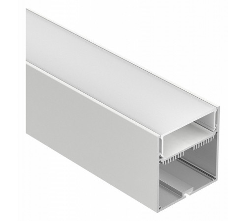 Профиль с экраном Arlight SL-LINE-7477-2500 WHITE+OPAL 021372