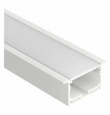 Профиль с экраном Arlight SL-LINIA62-F-2500 WHITE+OPAL 021374