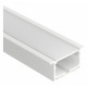 Профиль с экраном Arlight SL-LINIA62-F-2500 WHITE+OPAL 021374