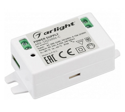 Блок питания для светодиодной ленты Arlight ARV-SN 021591(1) Блок питания для светодиодной ленты Arlight ARV-SN 021591(1)