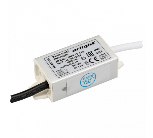 Блок питания Arlight ARPV-12012-D (12V, 1.0A, 12W) 022205