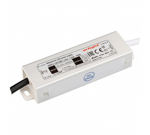 Блок питания Arlight ARPV-12015-B (12V, 1.3A, 15W) 022899