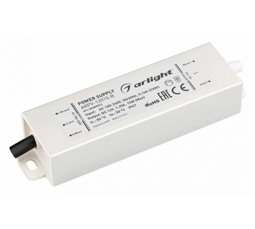 Блок питания Arlight ARPV-12015-B (12V, 1.3A, 15W) 022899(1)