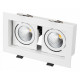 Встраиваемый светильник Arlight CL-KARDAN-S180x102-2x9W Warm 024127