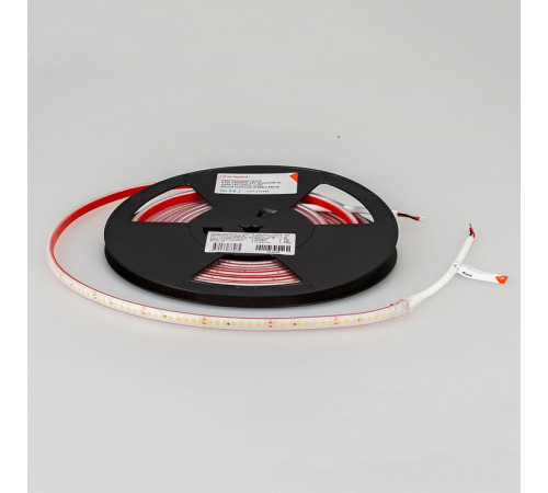 Светодиодная влагозащищенная лента Arlight 12W/m 160LED/m 2835SMD теплый белый 5M 024545(2)