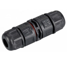 Коннектор прямой Arlight NEO-CON-I-2pin-BK (3-7mm, IP67) 024936