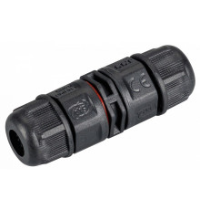 Коннектор прямой Arlight NEO-CON-I-2pin-BK (3-7mm, IP67) 024936