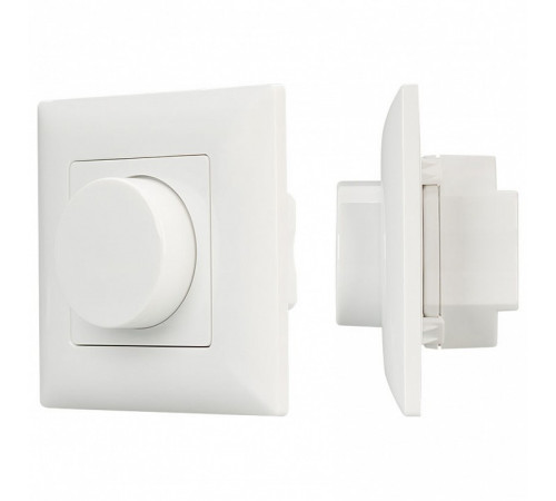 Панель Arlight Smart-P14-Dim-IN White (230V, 3A, 0-10V, Rotary, 2.4G) 025037 Панель Arlight Smart-P14-Dim-IN White (230V, 3A, 0-10V, Rotary, 2.4G) 025037