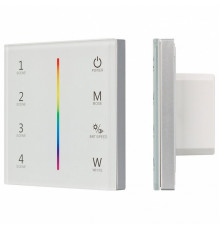 Панель Arlight Sens Smart-P22-RGBW White (12-24V, 4x3A, 2.4G) 025168