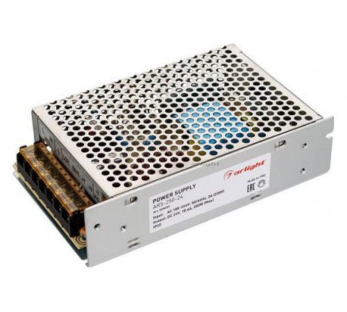 Блок питания Arlight ARS-250-24 (24V, 10.4A, 250W) 025403 Блок питания Arlight ARS-250-24 (24V, 10.4A, 250W) 025403