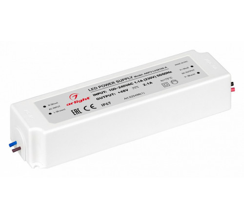 Блок питания Arlight ARPV-LV48100-A (48V, 2.1A, 100W) 025496(1) Блок питания Arlight ARPV-LV48100-A (48V, 2.1A, 100W) 025496(1)
