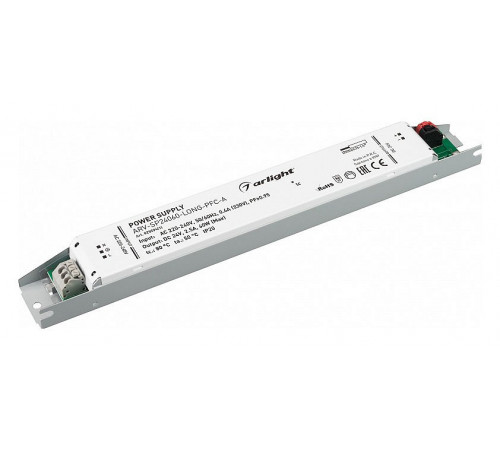 Блок питания для светодиодной ленты Arlight ARV-SP 025594(1) Блок питания для светодиодной ленты Arlight ARV-SP 025594(1)