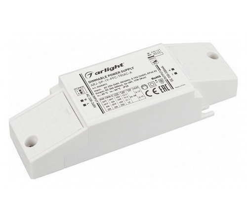 Блок питания Arlight ARJ-SP-19-PFC-Triac-INS (19W, 26-38V, 0.35-0.5A) 026048(1)