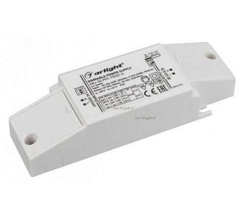 Блок питания Arlight ARJ-SP-36-PFC-Triac-INS (36W, 30-52V, 0.5-0.7A) 026058(1)