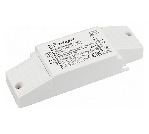 Блок питания Arlight ARJ-SP-36-PFC-Triac-INS (36W, 30-52V, 0.5-0.7A) 026058(1) Блок питания Arlight ARJ-SP-36-PFC-Triac-INS (36W, 30-52V, 0.5-0.7A) 026058(1)