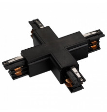 Коннектор Х-образный Arlight LGD-4TR black 026143