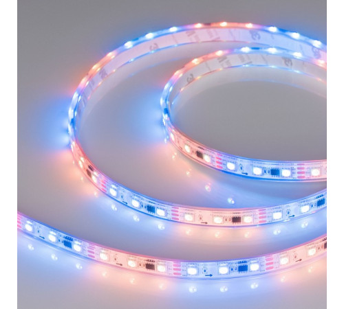Светодиодная лента Arlight герметичная SPI-P-B60-12mm 12V RGB-PX3 (14.4W/m, IP66, 5060, 5m) 026365(3)