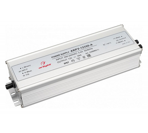 Блок питания Arlight ARPV-12350-A (12V, 29.0A, 350W) 026680(1) Блок питания Arlight ARPV-12350-A (12V, 29.0A, 350W) 026680(1)