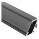 Алюминиевый профиль Arlight ALM-V60-2020 ANOD Black 026694(1)