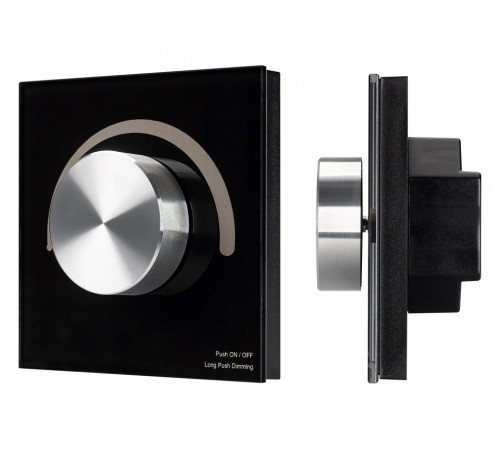 Панель управления Arlight Rotary Smart-P28-Dim Black 027102 Панель управления Arlight Rotary Smart-P28-Dim Black 027102