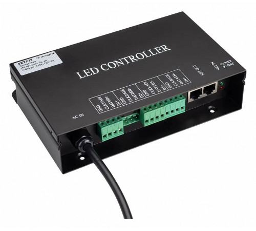 Контроллер Arlight HX-SPI-DMX-SL-4P (4096 pix, 220V, TCP/IP, add, ArtNet) 027277 Контроллер Arlight HX-SPI-DMX-SL-4P (4096 pix, 220V, TCP/IP, add, ArtNet) 027277