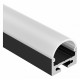 Профиль Arlight SL-LINE-2011M-2500 BLACK+OPAL ROUND 027992