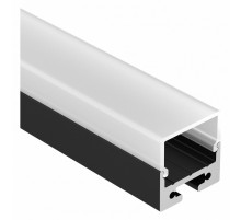Профиль Arlight SL-LINE-2011M-2500 BLACK+OPAL SQUARE 027993