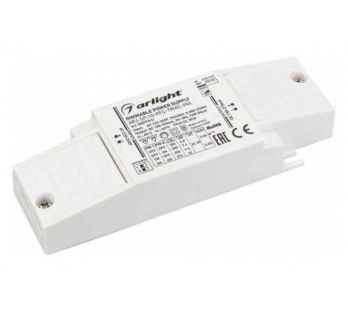 Блок питания Arlight ARJ-SP-10-PFC-Triac-INS (10W, 26-38V, 0.18-0.27A) 028779(1)