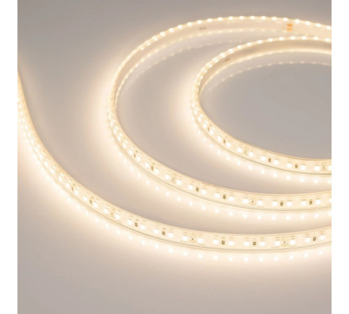 Светодиодная герметичная лента Arlight RTW-PU-A120-10.5mm 24V Warm3000 (16.8 W/m, IP68, Wire 2m, 5m) 029043(3)